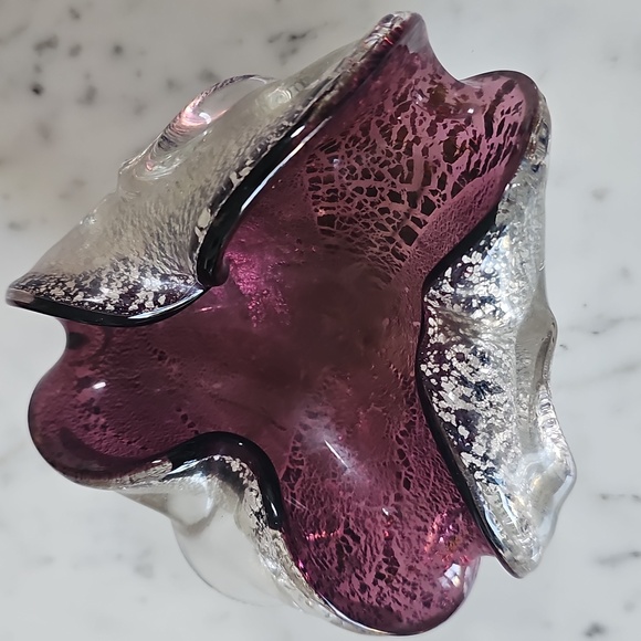 💟HP💟Vintage Murano Glass Art Bowl - Picture 10 of 11